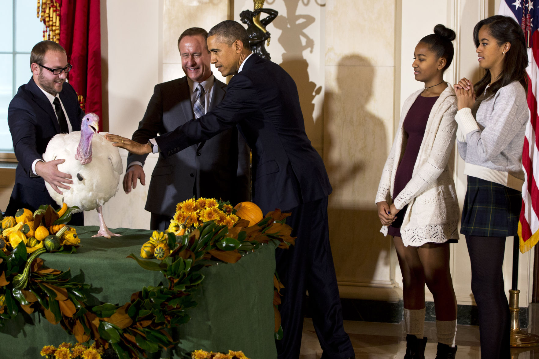 Obama turkey pardon, 2014